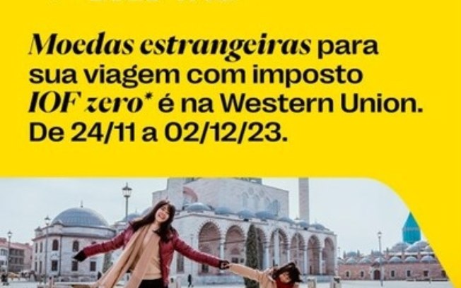 Blackfriday: Western Union lança campanha para a Yelloweek