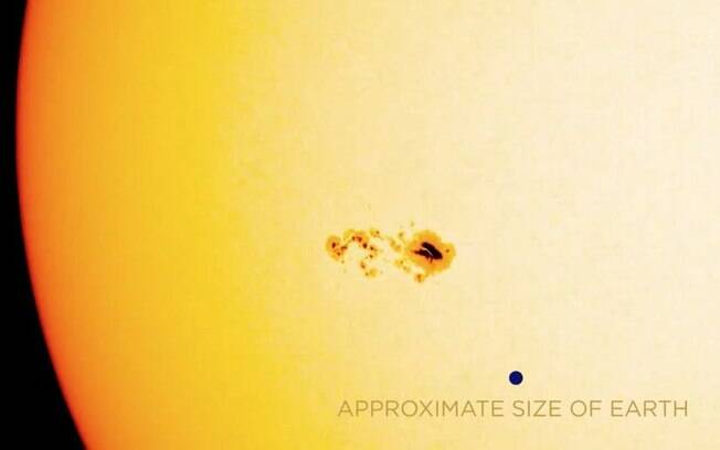 O buraco, que apareceu na superfície do Sol, pode afetar a vida no planeta Terra
