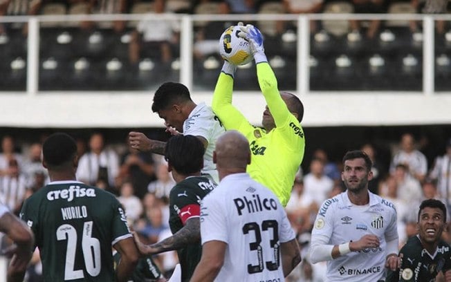CBF divulga áudios do VAR no clássico entre Santos e Palmeiras