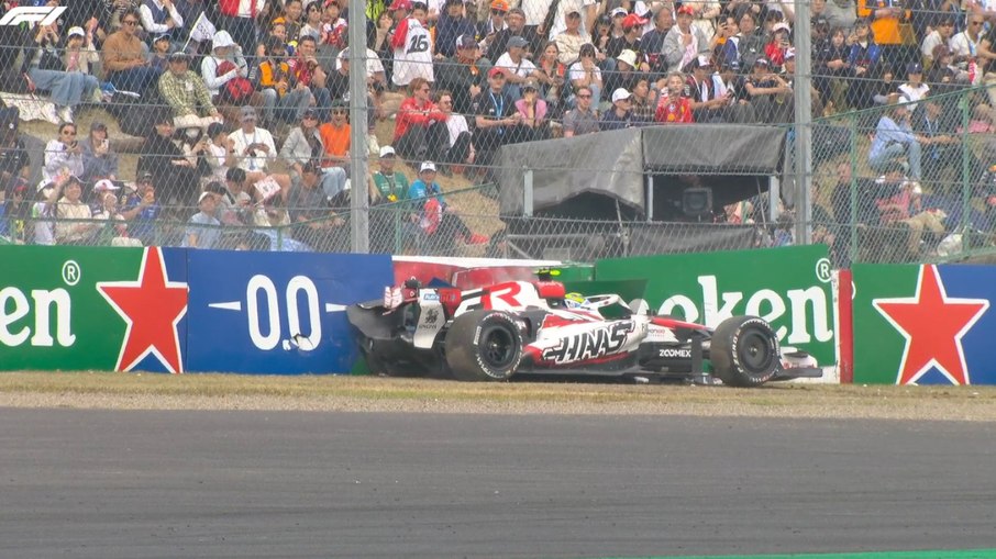 Oliver Bearman sofreu batida de 50G no último GP