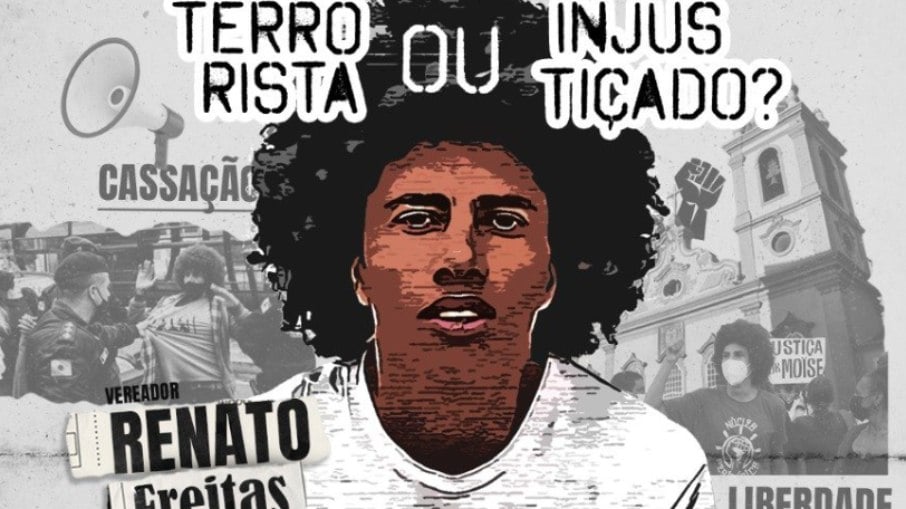 O réu do julgamento simulado será Renato Freitas, vereador do PT em Curitiba