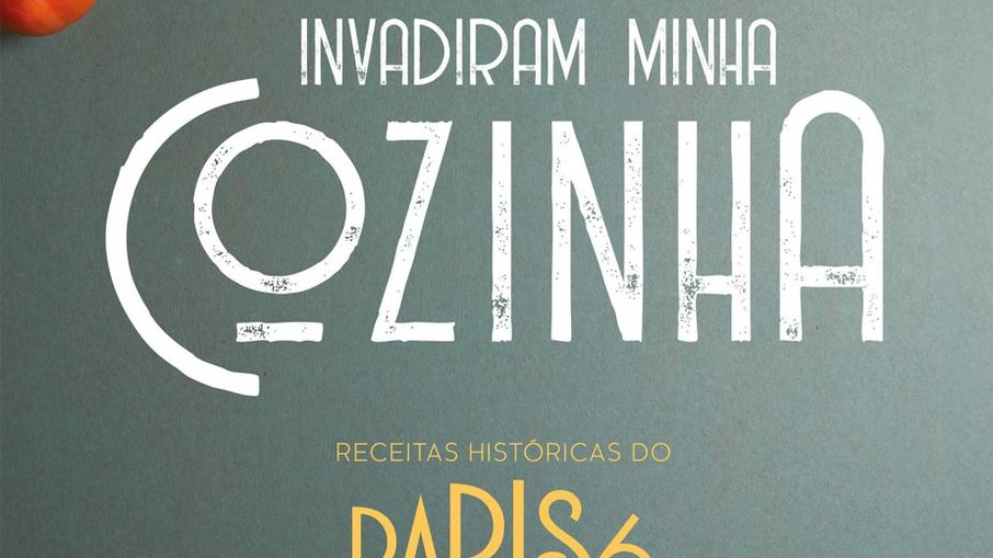 Capa do livro Invadiram Minha Cozinha Capa do livro Invadiram Minha Cozinha