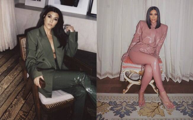 Kim e Kourteny Kardashian brigam feio e até arrancam sangue uma da outra