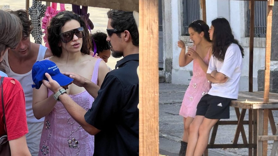Rosalía na feira de antiguidades da Praça XV, centro do Rio de Janeiro Rosalía na feira de antiguidades da Praça XV, centro do Rio de Janeiro