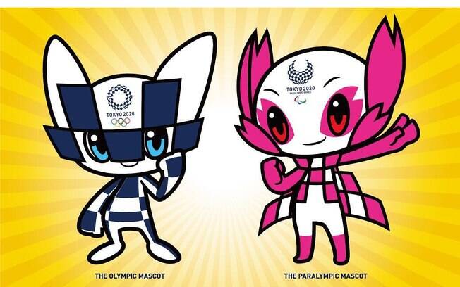 Mascotes escolhidos para os Jogos Olímpicos de Tóquio 2020