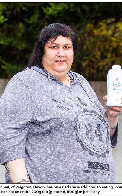 Lisa Anderson possui uma síndrome chamada Pica%2C que consiste no desejo de mastigar substâncias que não possuem valor nutricional