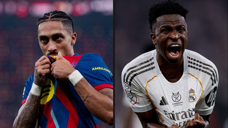 Barcelona é campeão sobre o Real em jogo com 3 gols brasileiros