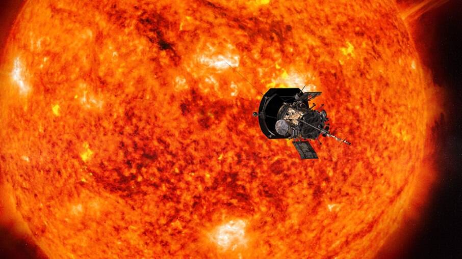 A sonda da Nasa Parker Solar Probe (PSP) conseguiu 