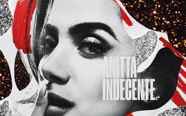 Capa do novo single de Anitta, Indecente