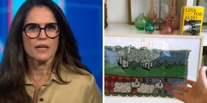 Jornalista da Globo tem relíquia histórica como decoração da casa