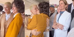 Filha de Debora Bloch se casa com  cantora; veja o vídeo