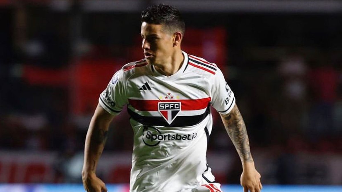 James Rodríguez deve seguir de fora no São Paulo