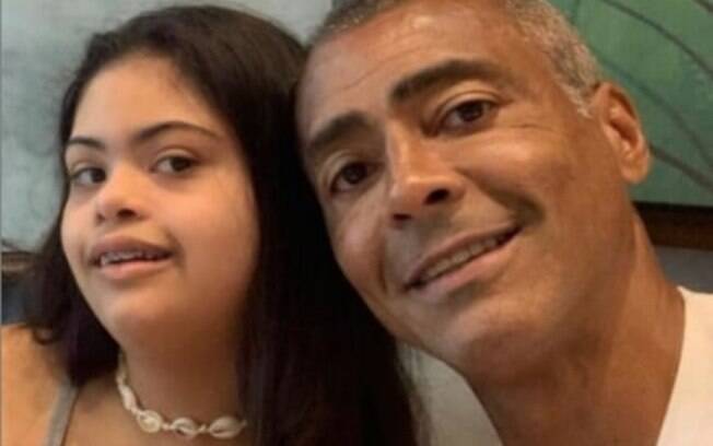 Filha de Romário participa de reality show para pessoas com Síndrome de Down