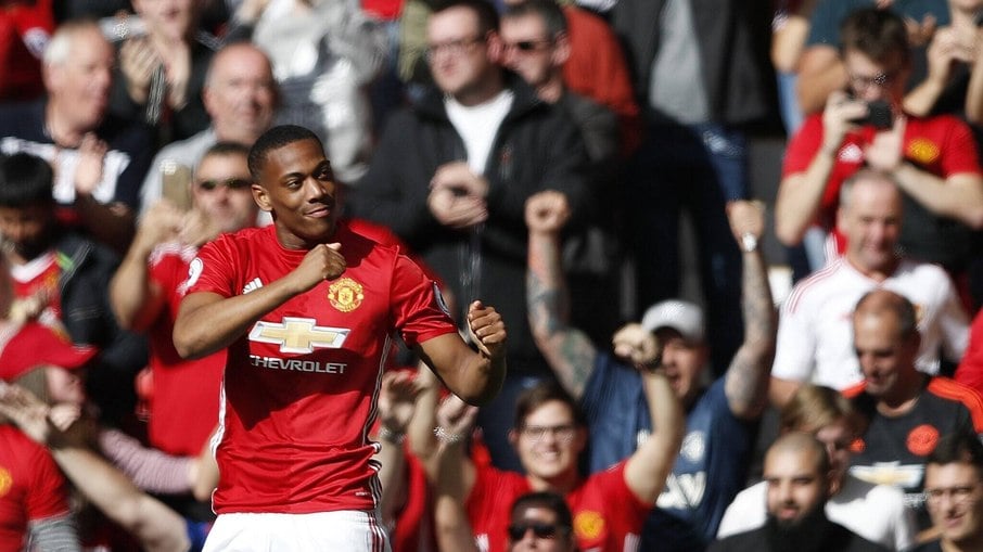 Anthony Martial disputou mais de 300 jogos pelo United