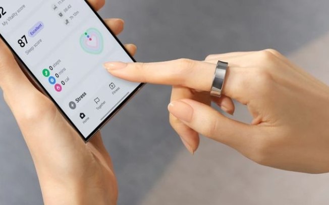 Galaxy Ring aparece em widget da Samsung reforçando lançamento próximo