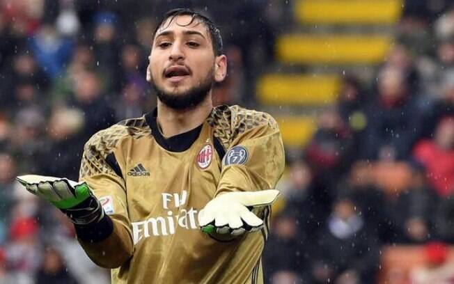 Gianluigi Donnarumma é goleiro do Milan