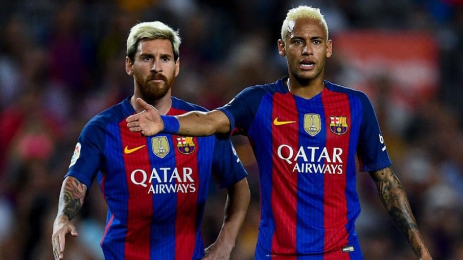 Atualmente no PSG, Messi e Neymar brilharam pelo Barcelona
