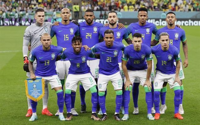 Seleção Brasileira é a que mais finaliza na Copa, mas é a menos eficiente