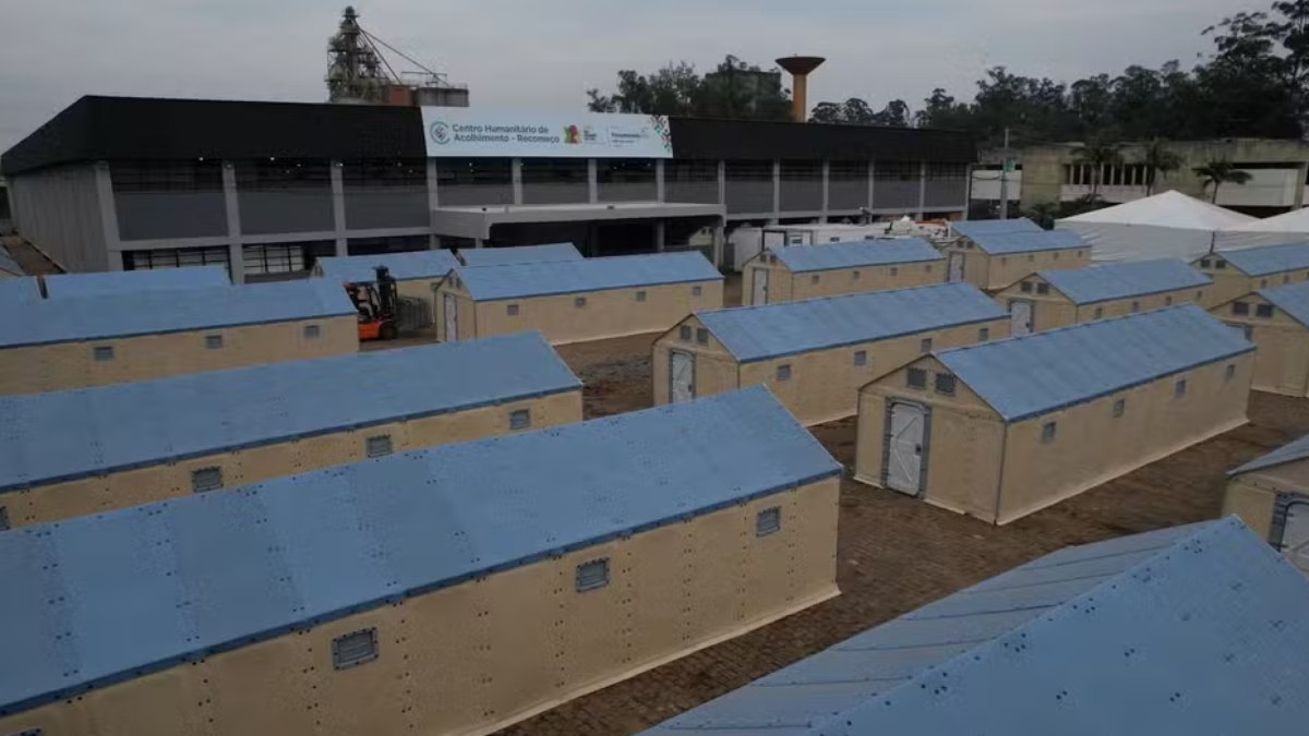 Centro Humanitário de Acolhimento, o Recomeço, em Canoas