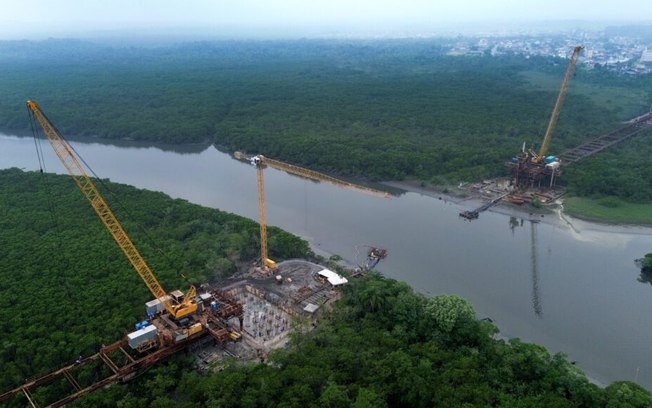 Ponte terá 160 metros sobre rio sem pilares em SC; entenda como