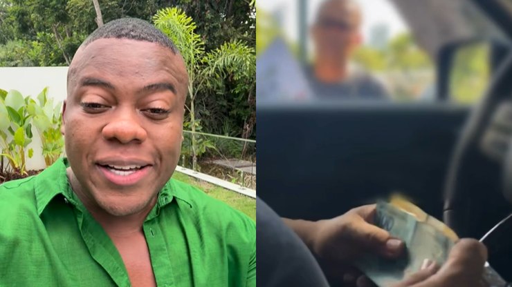 Cantor afirma ter caído em golpe após doar dinheiro em semáforo