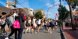 Alunos aprendem Física e Biologia brincando no Hopi Hari