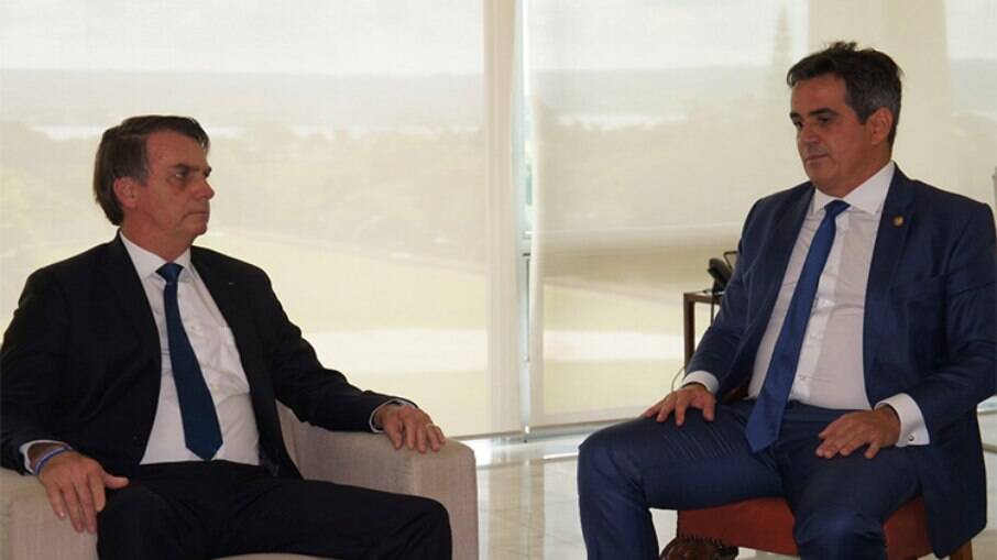 Presidente Jair Bolsonaro e o ministro-chefe da Casa Civil, Ciro Nogueira