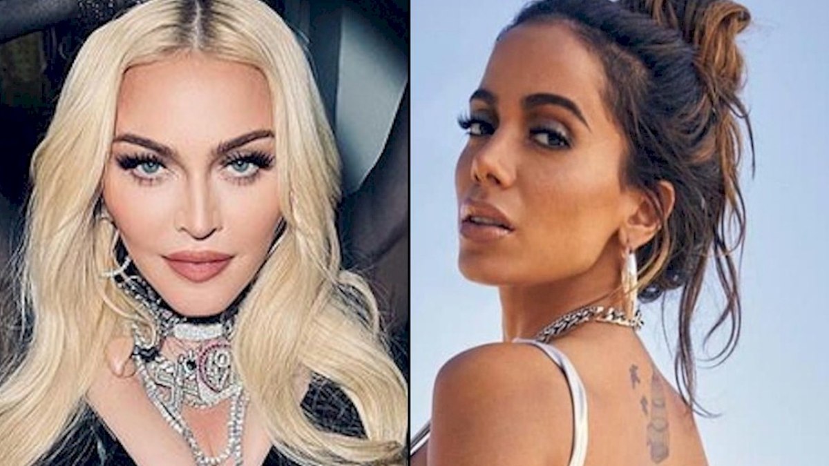 Madonna está seguindo Anitta nas redes sociais 