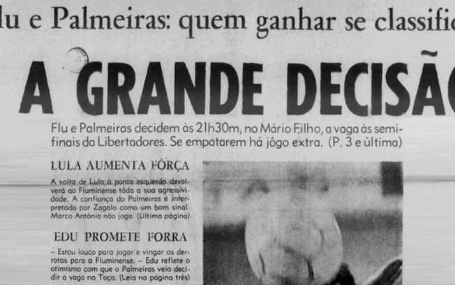 Fluminense e Palmeiras voltam a se enfrentar na Libertadores após 55 anos