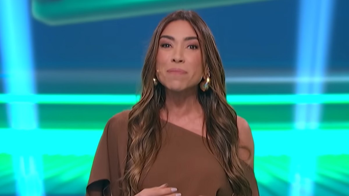 Patrícia Abravanel durante sua atração no SBT Patrícia Abravanel durante sua atração no SBT