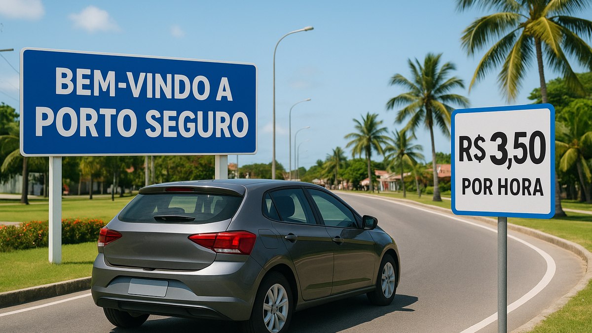 Porto Seguro vai cobrar até R$ 90 por dia de quem chegar de carro Porto Seguro vai cobrar até R$ 90 por dia de quem chegar de carro