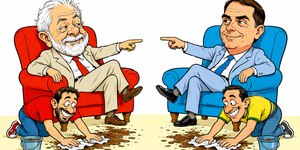 Lula e Flávio nos tratam como idiotas. E nós fazemos campanha