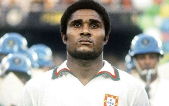 Eusebio anotou 9 gols por Portugal na Copa do Mundo de 1966 Eusebio anotou 9 gols por Portugal na Copa do Mundo de 1966