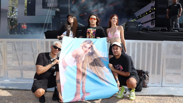 Pabllo Vittar mostra superestrutura para show no Hopi Pride 2026