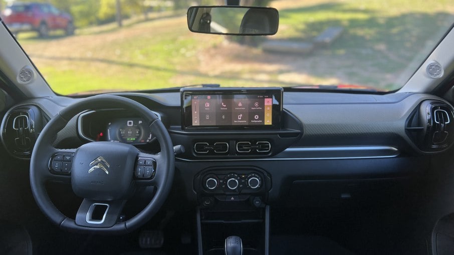 Interior do Citroën C3 Aircross é basicamente o mesmo do C3 hatch