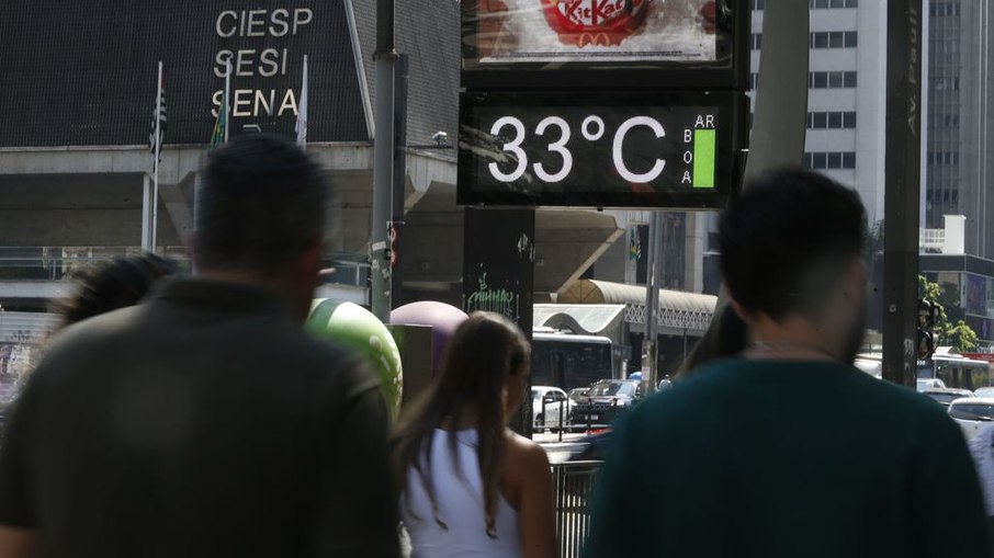 A Defesa Civil da cidade  decretou estado de atenção para altas temperaturas
