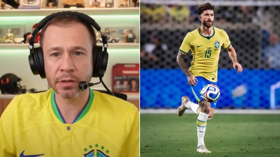 Tiago Leifert discute com flamenguistas após criticar Léo Pereira Tiago Leifert discute com flamenguistas após criticar Léo Pereira