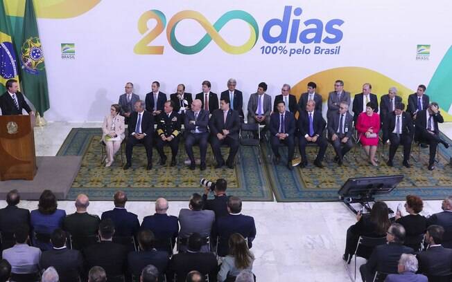 Governo listou 47 ações realizadas nos primeiros 200 dias de gestão Governo listou 47 ações realizadas nos primeiros 200 dias de gestão