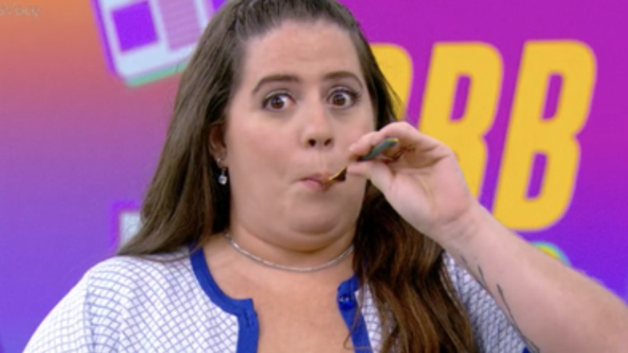 Tati Machado lambeu o garfo de Ana Maria