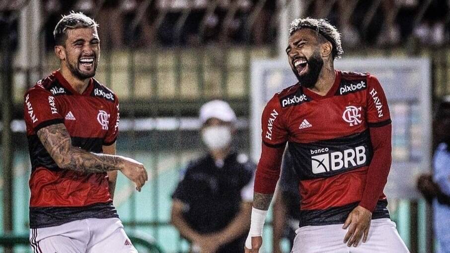 Arrascaeta e Gabigol se destacam como peças importantes do time do Flamengo