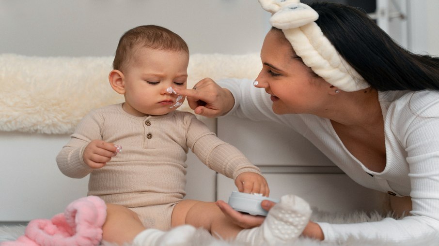 Itens para cuidados dos bebês em oferta