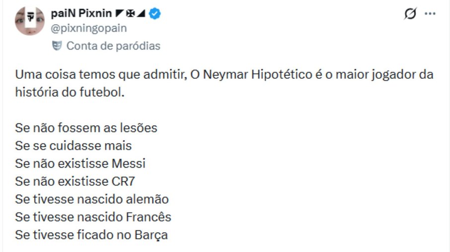 Internauta brincando com os 