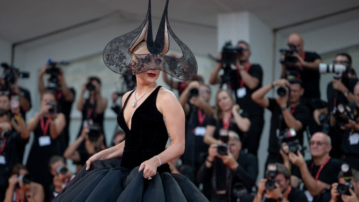 Lady Gaga roubou a cena no Festival de Veneza