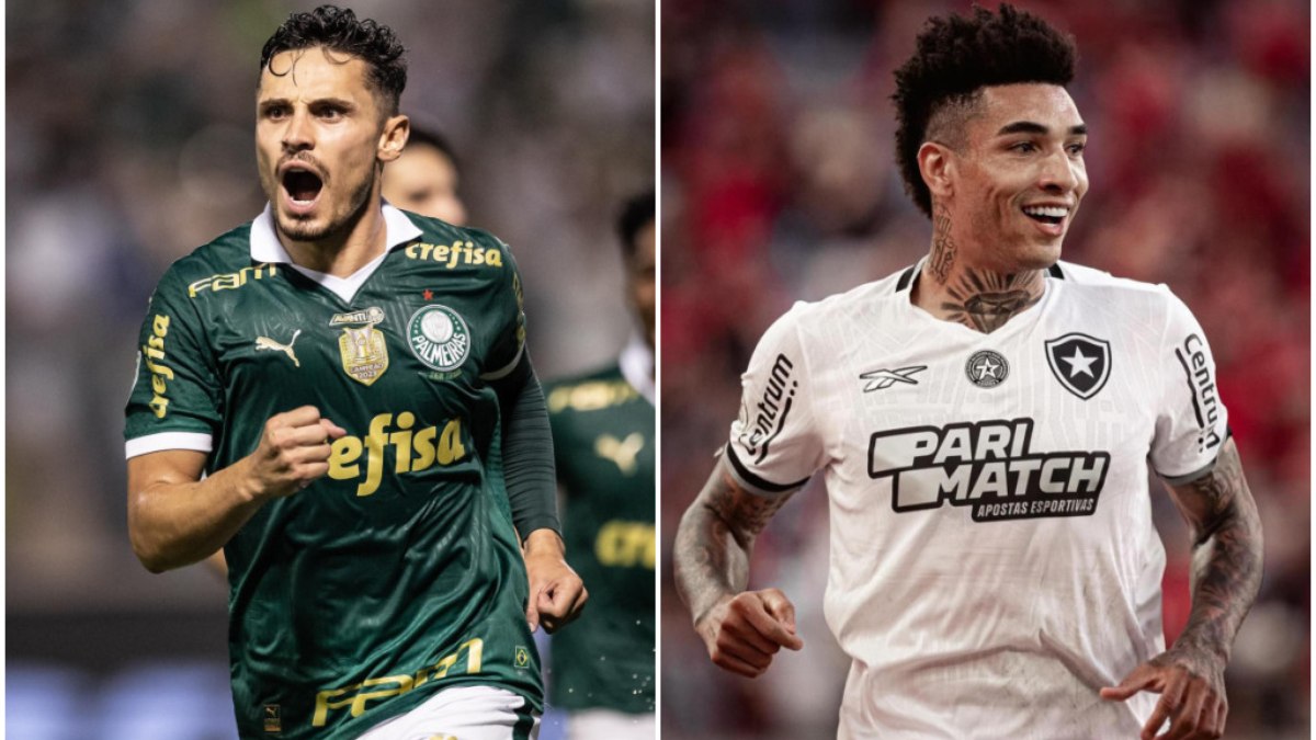 Palmeiras e Botafogo lutam pelo título do Brasileirão