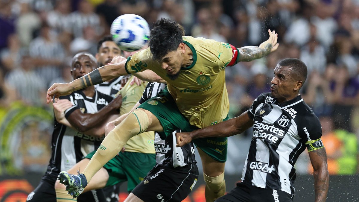 Palmeiras bate Ceará e abre vantagem na 3ª fase da Copa do Brasil