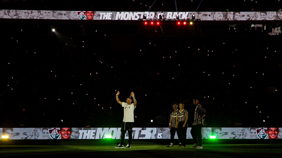 A reapresentação de Thiago Silva em junho de 2024 encheu o Maracanã em dia sem jogo