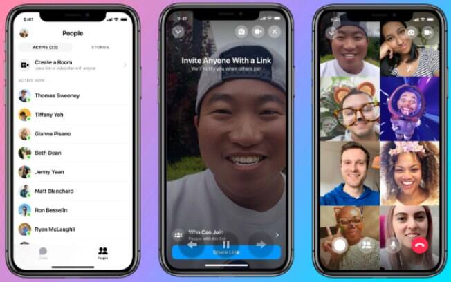 Messenger Rooms começa a ser disponibilizado no Brasil