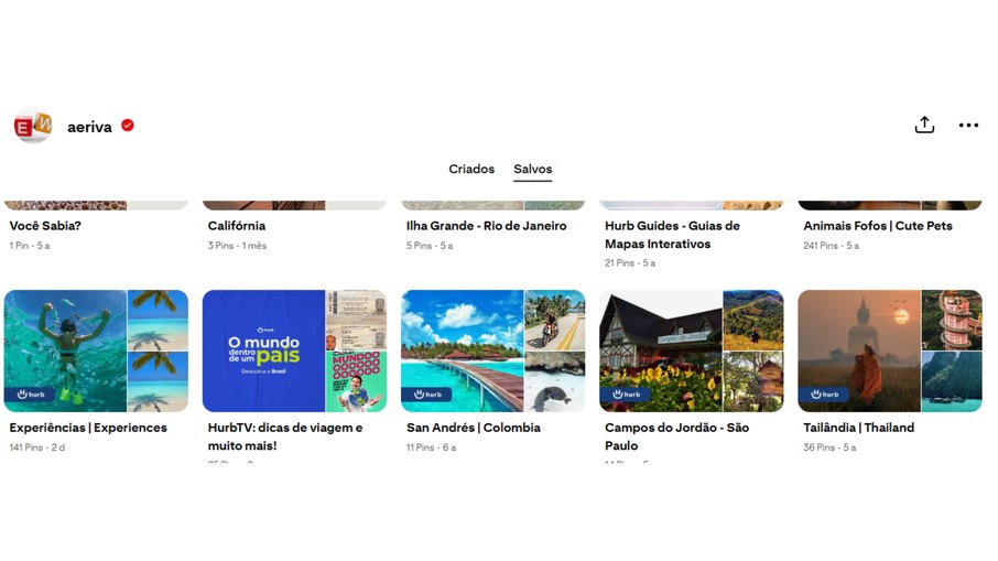 Pinterest da Aeriva