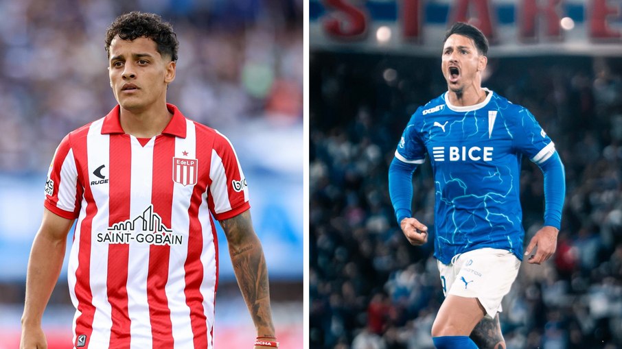 Tiago Palacios é uma das principais armas ofensivas do Estudiantes, enquanto Fernando Zampedri chega como referência do ataque da Universidad Católica