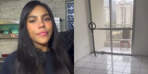 Carol Lekker mostra apartamento após sair do SBT: "Sem sofá"